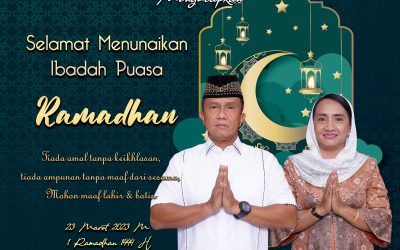 Gubernur Akademi Militer Beserta Keluarga Besar Akademi Militer Mengucapkan Selamat Menunaikan Ibadah Puasa Ramadhan “Tiada Amal Tanpa Keikhlasan, Tiada Ampunan Tanpa Maaf Dari Sesama, Mohon Maaf Lahir Dan Batin”