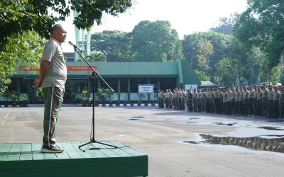 Organik Akmil Tetap Berolah Raga di Bulan Puasa