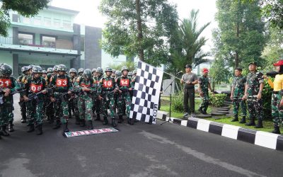 Ujian Perwira Taruna Akmil Materi Lintas Medan