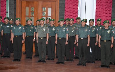 Acara Laporan Korps Kenaikan Pangkat Perwira Akmil