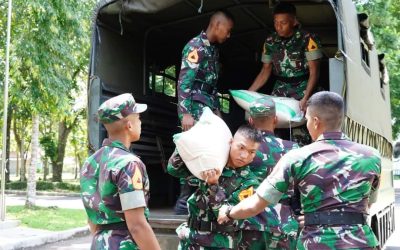 Akmil Bagi Zakat Fitrah untuk Masyarakat Daerah Latihan