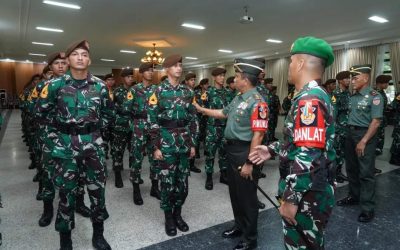 Gelar Laporan Kesiapan Latihan Praktik Jabatan Taruna Akmil Tingkat III/Sermadatar TP 2022/2023