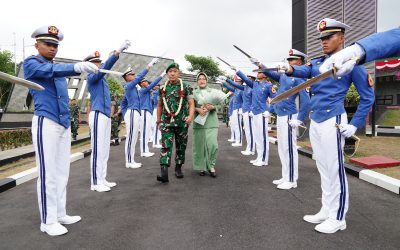 Tradisi Penerimaan Mayjen TNI R. Sidharta Wisnu Grahadi Akademi Militer