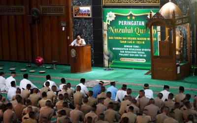 Nuzulul Qur’an di Akademi Militer Tingkatkan Kesalehan Spiritual dan Sosial