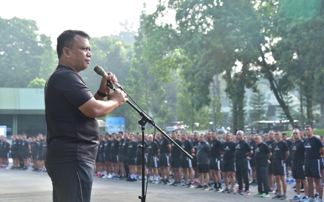 Apel Hari Pertama Organik Akmil Masuk Kerja