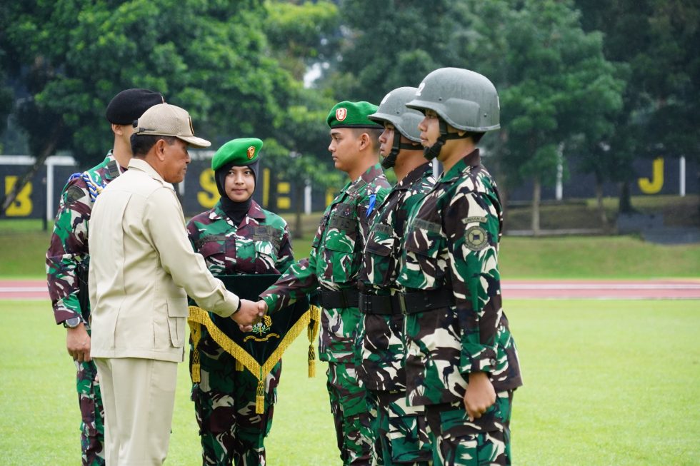 Wamenhan RI Buka Pendidikan Mililter Kadet Unhan RI Chor di Akademi Militer