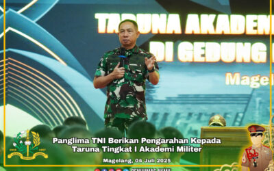 Panglima TNI Berikan Pengarahan Kepada Taruna Tingkat I Akademi Militer