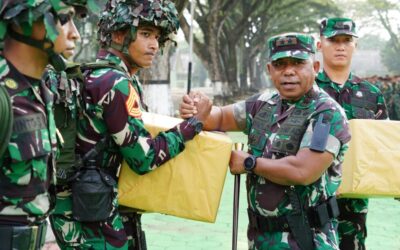 Penyematan Brevet Latihan Widya Yudha dan Menembak Taruna Tingkat III Akmil