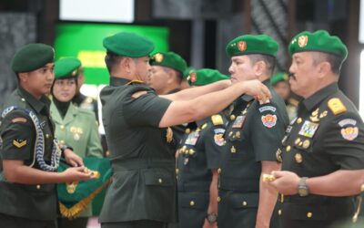 Kasad Pimpin Sertijab Gubernur Akmil