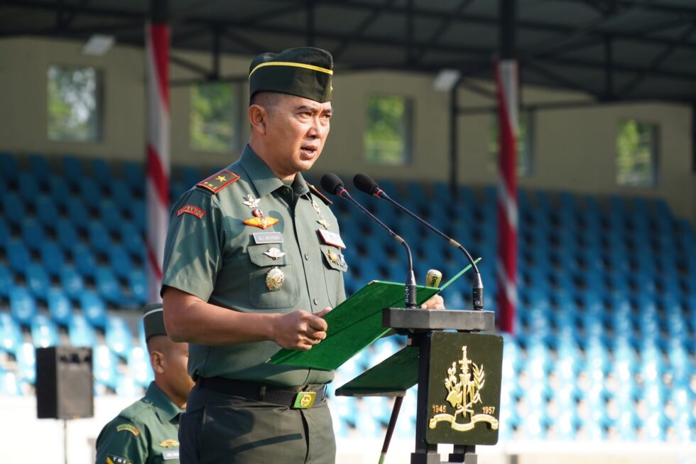 Danmentar Akmil Pimpin Upacara Bendera Minggu Terakhir Bulan Agustus 2025