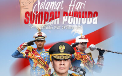 Gubernur Akademi Militer dan Keluarga Besar Akademi Militer Mengucapkan Selamat Hari Sumpah Pemuda.
