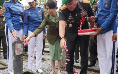 Gubernur Akmil Pimpin Ziarah HUT ke-68 Kenang Pengorbanan Pahlawan Taruna M. Socheh