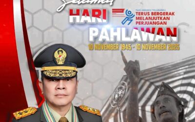 Gubernur Akademi Militer dan Keluarga Besar Akademi Militer Mengucapkan Selamat Hari Pahlawan “Pahlawanku Teladanku, Terus Bergerak Melanjutkan Perjuangan”