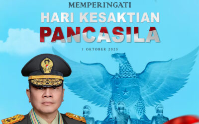 Gubernur Akademi Militer dan Keluarga Besar Akademi Militer Mengucapkan Selamat Memperingati Hari Kesaktian Pancasila