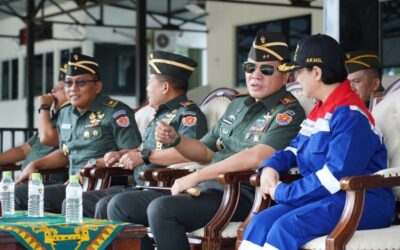 Gubernur Akmil Hadiri Penutupan Pelatihan Bela Negara Calon Pekerja Pertamina 2025