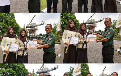 Kapen Akmil Serahkan Penghargaan Lomba Video Konten HUT ke-68 Akademi Militer