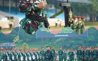 Inspektur Akmil Pimpin Upacara Bendera Awal September