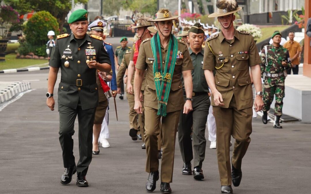 Kunjungan Kasad Australia Pererat Kerja Sama Pertahanan Dengan Akademi Militer