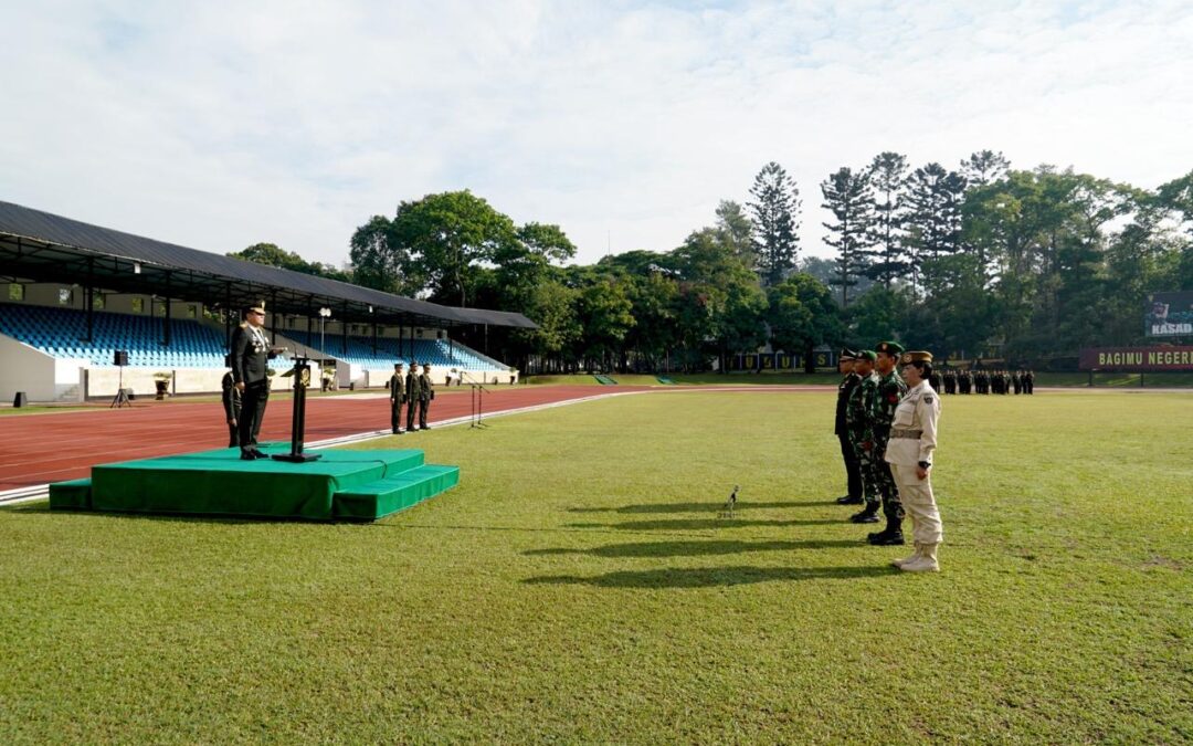 Gubernur Akmil Pimpin Upacara Hari Kesaktian Pancasila dan Korpsraport Kenaikan Pangkat Organik Akmil di Lapangan Sapta Marga