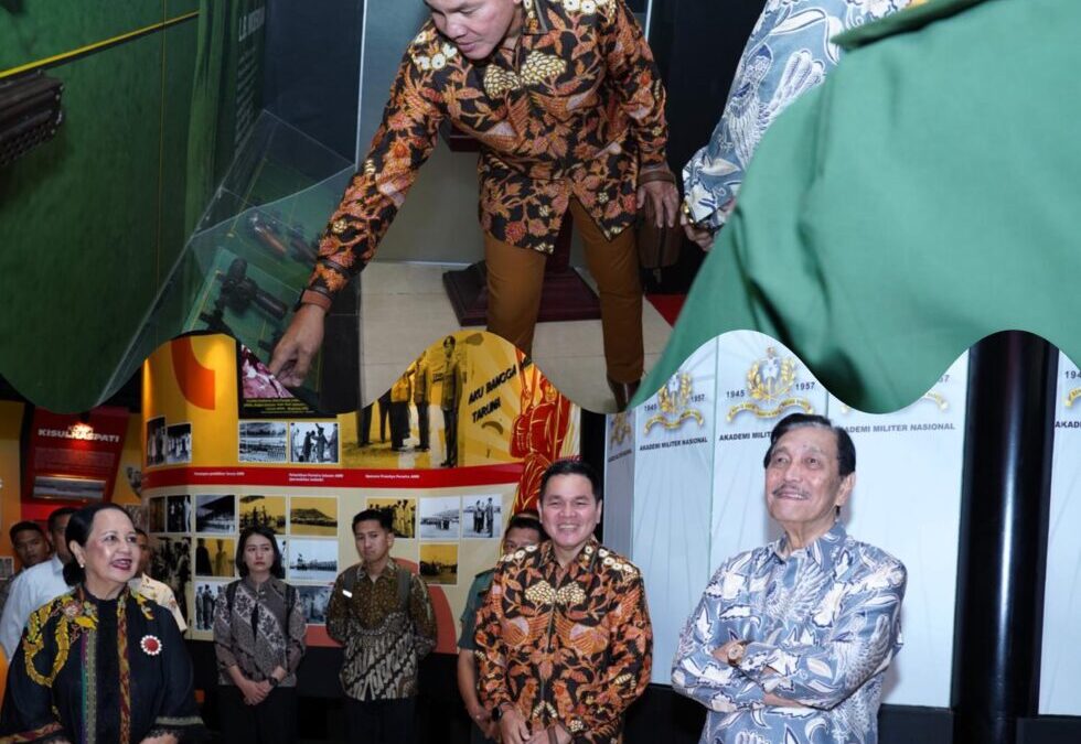 Gubernur Akademi Militer Menerima Kunjungan Ketua Dewan Ekonomi Nasional di Museum Taruna Abdul Djalil