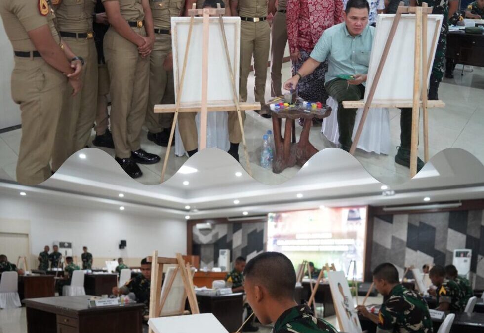 Hari Bakti Taruna 2026, Gubernur Akmil Apresiasi Kreativitas Taruna Melalui Lomba Melukis dan Esai