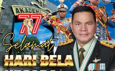 Gubernur Akademi Militer dan Keluarga Besar Akademi Militer Mengucapkan Selamat Hari Bela Negara “Teguhkan Bela Negara Untuk Indonesia”
