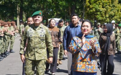 Ketua Komisi IV DPR RI Berikan Pembekalan dan Hadiri Jamuan Bersama Taruna Akademi TNI dan Akpol di Akmil
