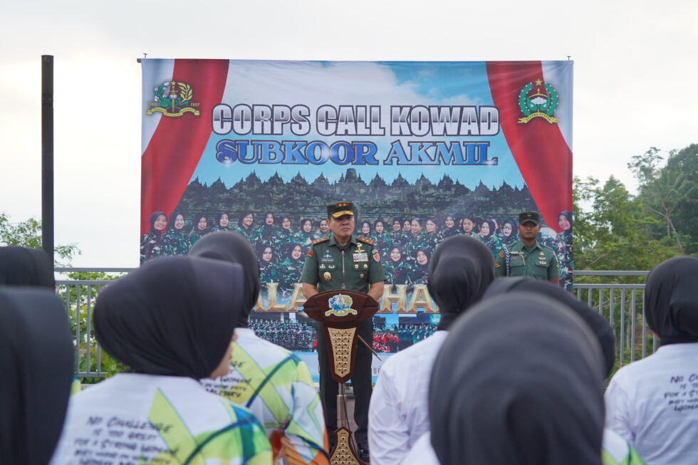 Corps Call Kowad Akmil Triwulan I 2026, Gubernur Tekankan Profesionalisme dan Soliditas
